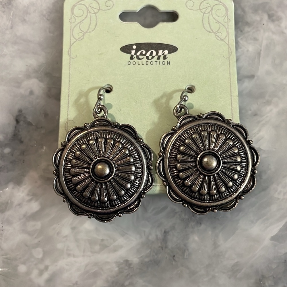 Icon Collection Silver Earrings
